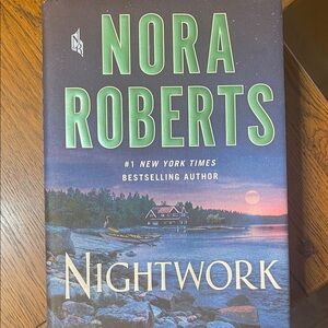 Nora Roberts 'Nightwork' Hardcover Book